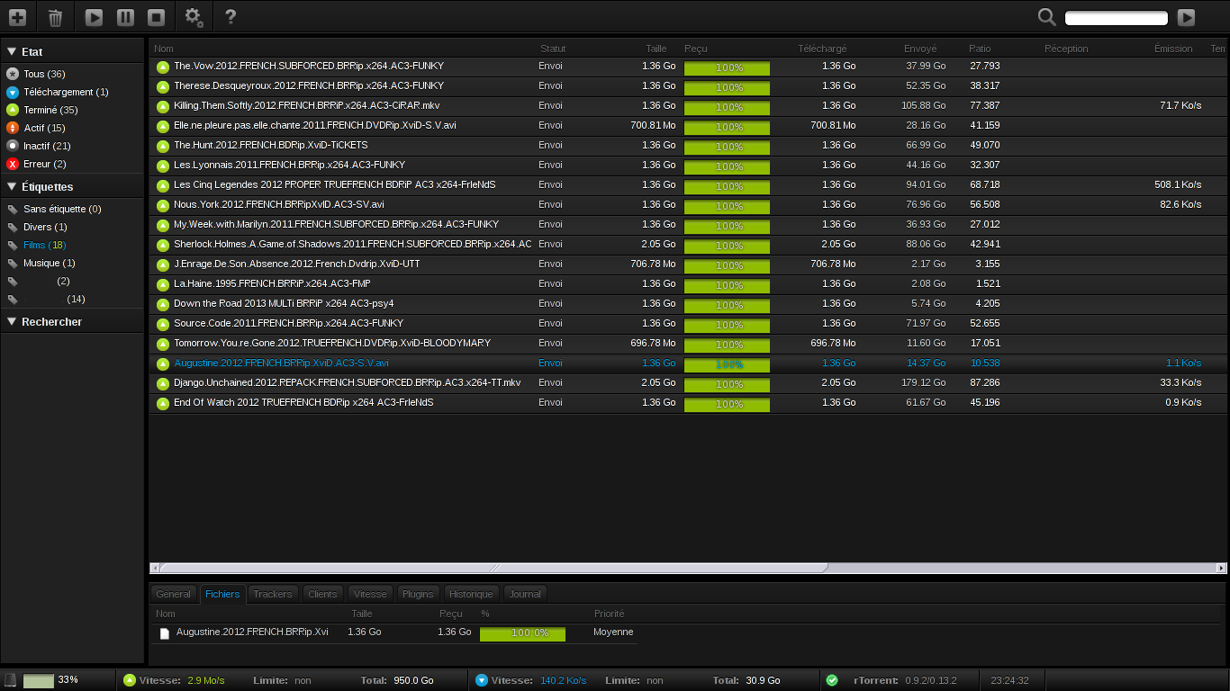 Rtorrent rutorrent nginx